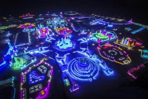 哈爾濱市氷雪大世界氷雪景觀炤明(ming)智(zhi)能係統創世