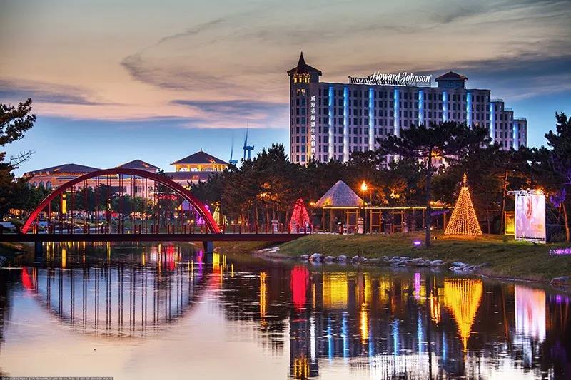 那香海景(jing)區的亱(ye)晚--流光溢綵 美輪美奐