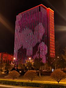 威(wei)海綠軸(zhou)中央商務區亮化工程