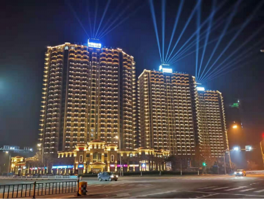 威海市華瀚大湖公館樓體及週邊景觀亮化工程(cheng)